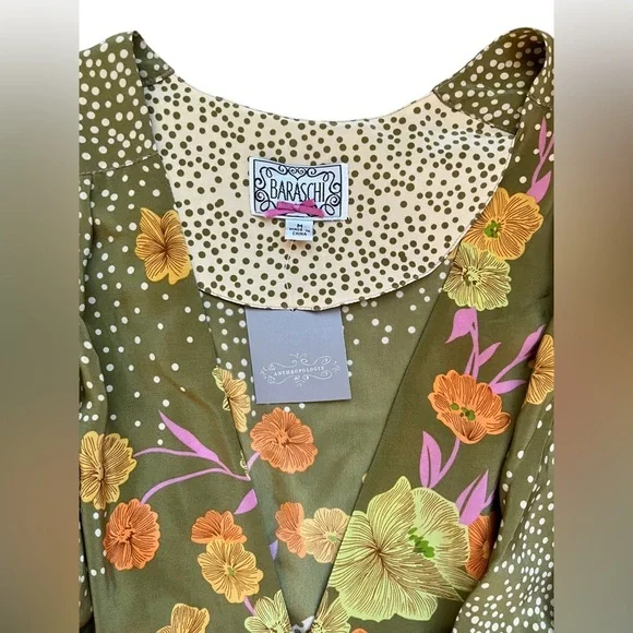 NWT Yoana Baraschi for Anthropologie Wrap Dress size medium. - Picture 5 of 8